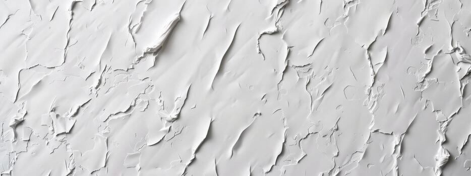 wall is covered in cracks and holes, giving it a rough and unfinished appearance. The texture of the wall is uneven and jagged, with no clear pattern or design. Scene is one of neglect and decay photo