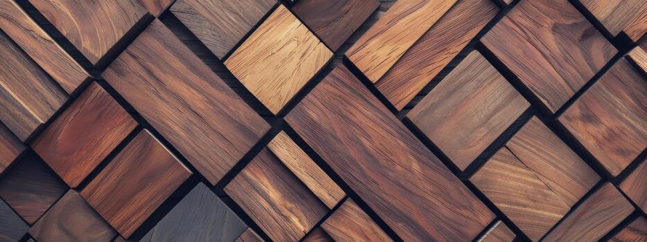 A wooden surface with a lot of cracks and splinters. The wood appears to be old and worn, with a rough texture. The cracks and splinters give the surface photo