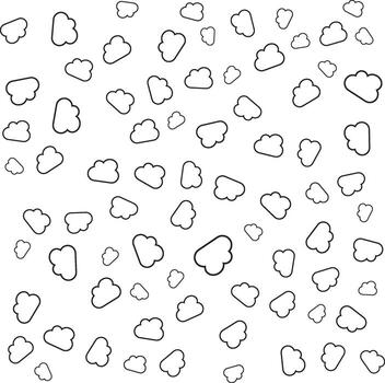 Abstract organic shapes with subtle ripple effect vector