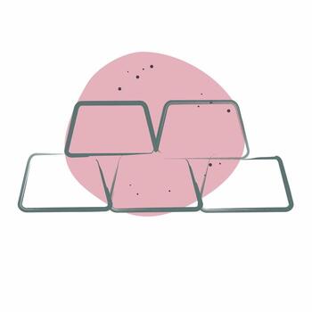 Icon Gold. related to Natural Resources symbol. Color Spot Style. design editable vector