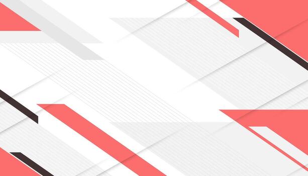 resumen geométrico antecedentes con diagonal rojo y blanco rayas. vector