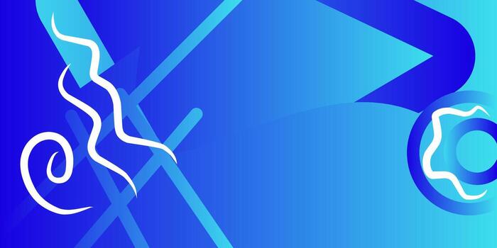 abstract blue background with some smooth lines and some smooth lines in it vector