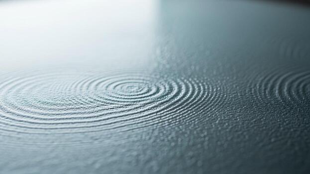 A circular pattern on a surface with a circular pattern photo
