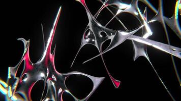 design av symbolisk kromtyp trogen y2k looping design element bakgrund video