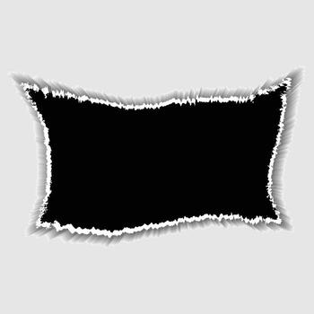 Torn Paper Texture with Shadow Effect vector