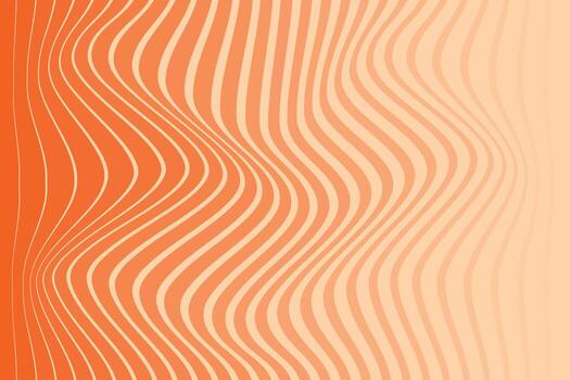simple abstract brown cream color halftone vertical wavy distort line pattern abstract wavy lines in orange tones vector