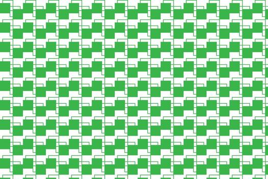 simple abstract green color square pattern geometric green and white square texture vector