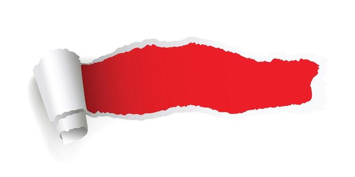 Collection of ripped and torn paper patterns with ragged edges and holes perfect for scrapbooking graphic design craft and creative presentations vector