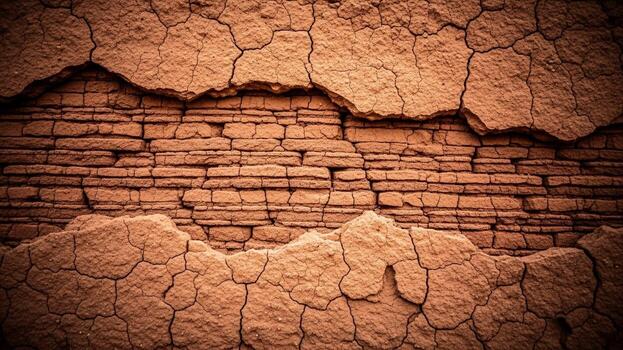 A cracked wall with cracks in background photo