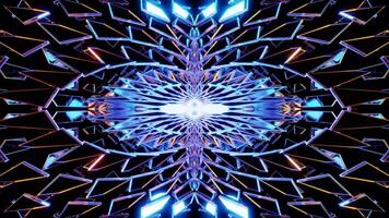 Newest space equalizer VJ loop background with sparks video