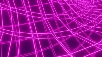 lila Spindel netto vj slinga roterad tunnel bakgrund video