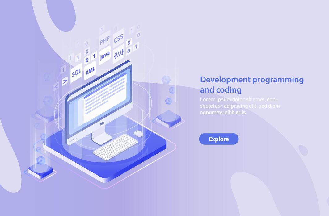 Programming Banner Vector Art, Icons, and Graphics for Free Download