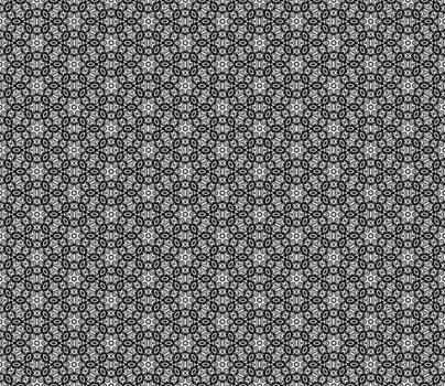 triangular cuadrícula formación, sin costura negro y blanco modelo vector