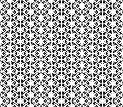 triangular cuadrícula formación, sin costura negro y blanco modelo. vector