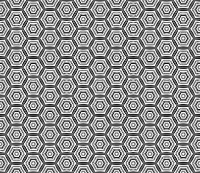 Digital paper with repeatable geometric motifs. vector