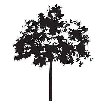 personalizable árbol para proyectos vector