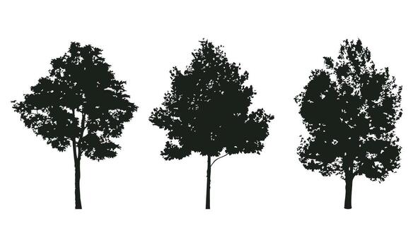 árbol para web diseño vector