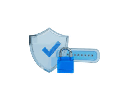 3d säkra data skydd, transparent skydda symboliserar Cybersäkerhet, data integritet och användare png