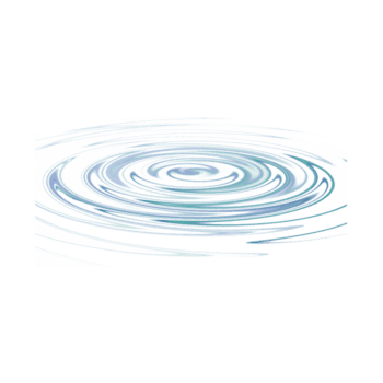 konzentrisch Wasser Wellen Erstellen ein beruhigend bewirken isoliert auf transparent Hintergrund png