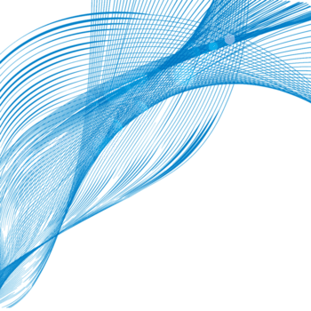 abstrato azul linhas criando uma dinâmico padronizar isolado em transparente fundo png