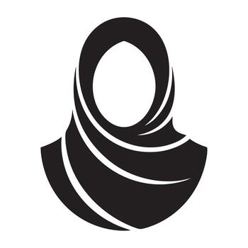 negro minimalista silueta representando resumen forma en negrita limpiar diseño vector