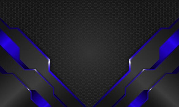 moderno geométrico diseño con hexagonal antecedentes vector