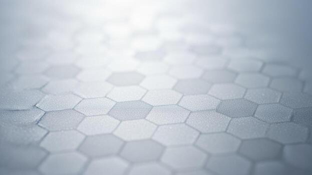 Abstract hexagonal background with light and shadow photo