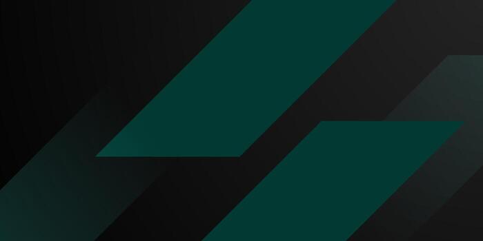 Abstract dark green overlap arrow background. Simple shapes pattern element futuristic design. vector