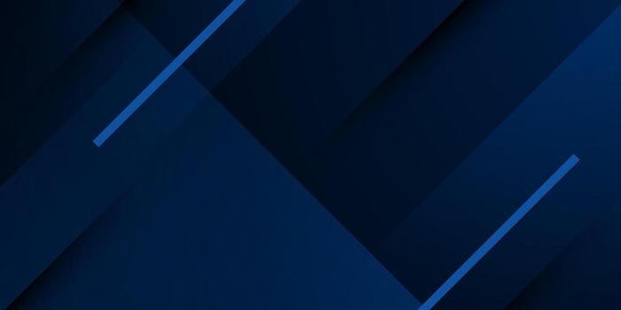 Abstract dark blue futuristic overlap square background. Simple and elegant pattern banner background. vector