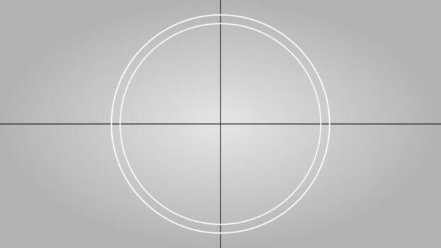 Classic cinema screen intro animation for presentation or motion picture project. Movie countdown timer background set in 16x9 format. Vintage filmstrip numbers with retro frame design. vector