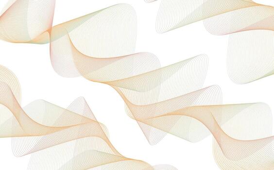 Gradient flow line with a modern aesthetic, ideal for tech or business themes. vector