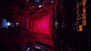 Running In The Tunnel Of Light, Experience sprinting through a vibrant neon-lit tunnel in 3D Immerse in stunning visuals and thrilling speed in a futuristic dimension. video