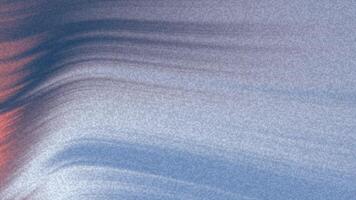 skymning himmel lutning abstrakt animering av blå och grå vätska vågor med en subtil spannmål textur täcka över effekt video