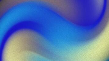 Abstracts Noise Abstract gradient animation with blue and yellow hues creating a smooth, flowing background video