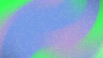 Abstracts Blink Dot Holographic gradient background with digital dot pattern creating a modern and futuristic look video