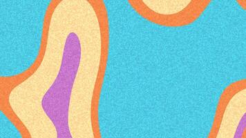 Abstracts Liquid Noise Animated abstract background of flowing shapes in vibrant colors creating a dynamic organic design video