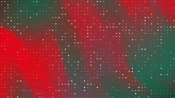 abstracts batter punto rosso e verde digitale matrice sfondo con tremolante puntini la creazione di un astratto Schermo video