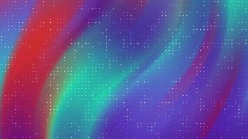 abstracts blinka punkt fascinerande färgrik lutning bakgrund med skimrande prickar, skapande en dynamisk och modern abstrakt animering video