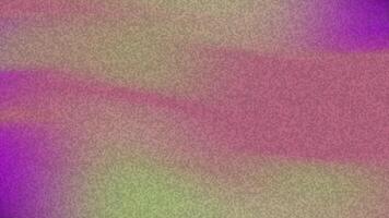 Abstracts Lärm abstrakt animiert Hintergrund Anzeigen Lärm Textur mit glatt Übergänge von Grün, Rosa und lila Farben. video