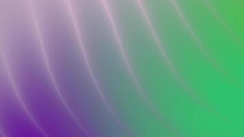 resúmenes giros degradado antecedentes animación con suave ondulado líneas transicion desde púrpura a verde sin problemas video
