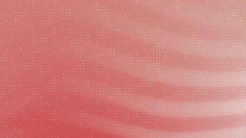al di là nero bianca elegante rosso sfondo con dinamico onda modello e delicato bianca punto griglia copertura effetto video
