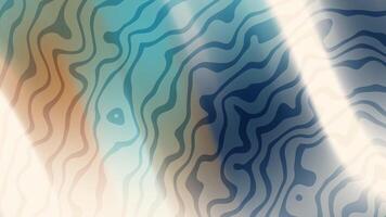 Marin koppar glans vågig rader abstrakt bakgrund animering med trendig färger skapar en dynamisk och visuellt lockande mönster. video