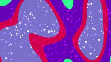 Abstracts Liquid Particles Abstract morphing shapes animation with bright colors and bokeh particle effects backdrop video