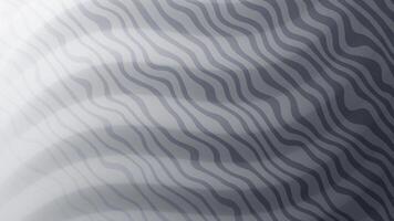 smaragd- vattnen abstrakt grå bakgrund med Vinka mönster skapande en slät och lugnande visuell effekt video