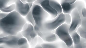 fumoso Marina Militare tonalità astratto sfondo animazione con fluente, biologico forme, la creazione di un' ipnotizzante e calmante visivo Esperienza video