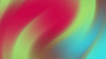 abstracts abstrakt animerad bakgrund terar vibrerande färger mjukt övergång i en vågig, suddig rörelse stil video