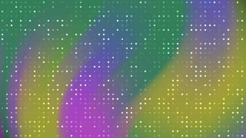 Abstracts Blink Dot Mesmerizing iridescent gradient background with dynamic dots, creating a futuristic and vibrant visual experience. video