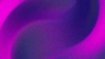 abstracts ljud abstrakt lutning bakgrund med slät lila och rosa Färg övergångar och spannmål textur effekt video