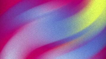 Abstracts Lärm abstrakt bunt Gradient Hintergrund mit dynamisch Welle Muster schafft ein beschwingt visuell Textur video
