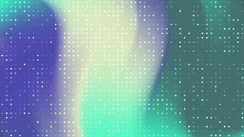 Abstracts Blink Dot Abstract background with glowing dots and smooth gradient color transitions for modern design video
